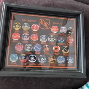 Collector Edition NHL Team Pins Display Frame